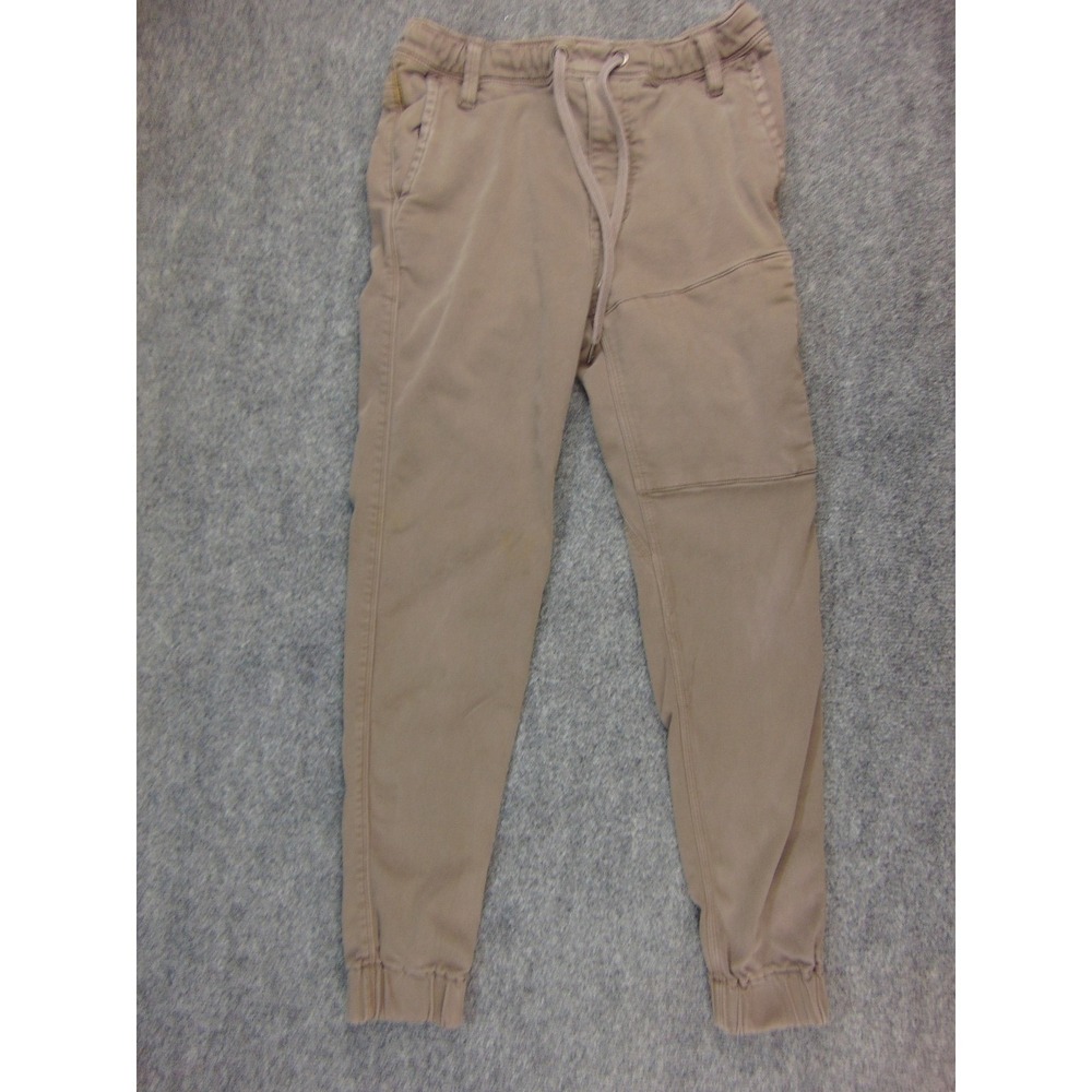 DU/ER Joggers Mens 28x27 N2X Slim Fit Brown Solid Gorpcore Outdoor Utility Pants